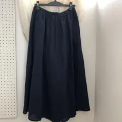 無印良品 フレンチリネン マキシロングスカート