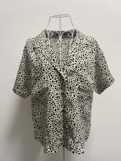 ワンウェイ　oneway シャツ　ブラウス　柄　春夏　Mサイズ ポリエステルのサムネイル
