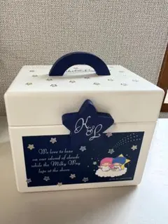 希少 レア 美品 昭和レトロ サンリオ キキララアクセサリーケース 昭和レトロ リトルツインスターズ⁄キキララ プラスチックケース 76年製 美品