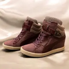 Alexander Mcqueen ×PUMA ハイカットレザースニーカー　希少
