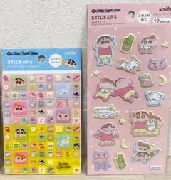 クレヨンしんちゃん タイルシール＆ふわふわシール　セット