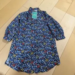 Radchap 花柄シャツ 100cm ネイビーのサムネイル