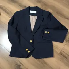 難あり　Pageboy ネイビー テーラードジャケット