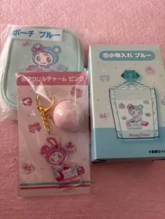 メゾピアノ　ポーチ アクリルチャーム 小物入れ