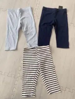 H&M キッズ レギンス3点セット 100サイズ