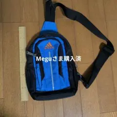 adidas ボディバッグ 青黒