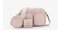 新品MICHAEL KORS JET SET レザーポケット　クロスボディのサムネイル