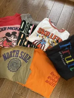 幼児　半袖Tシャツ6枚セット　デニム&ダンガリー　ミッキー　他　100前後