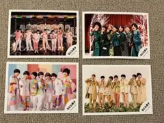 なにわ男子 集合 生写真 4枚セット