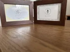 木製ダークブラウンフォトフレーム