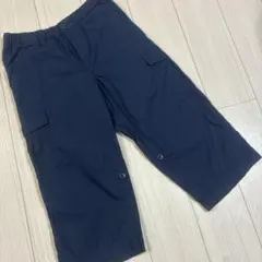 UNIQLO　ユニクロ　パンツ ハーフパンツ　カーゴ ネイビー メンズ　S