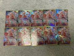 ルフィ　op05-119 ワンピースカード　10枚　紫　シークレット　ニカ