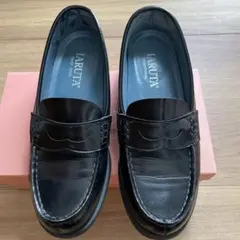 ローファー　IARUTA ハルタ 25 黒　ブラック　革靴　皮革靴　EEE 3E