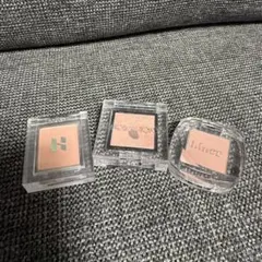 Hince/アディクション/ホリカホリカ単色アイシャドウ 3点セット