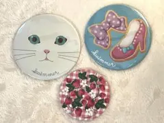 SWIMMER スイマー 缶バッジ 3個セット 平成 레트로 ファンシー