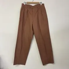 A19394 RHC 24AW TCツイルワイドストレートスラックス 茶系M - メルカリ