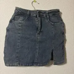 新品未使用 デニムタイトスカート