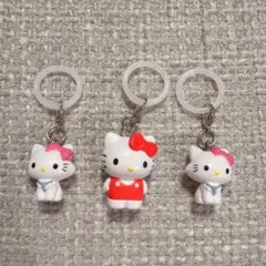★ サンリオ ハローキティ チャーミーキティ めじるしアクセサリー 3個セット★