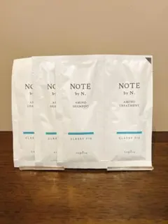 NOTE by N. アミノシャンプー＆トリートメント クラッシーフィグ×3包