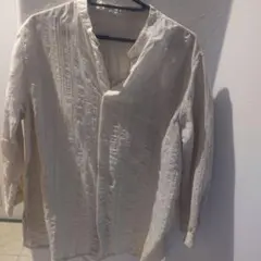 ROPÉ PICNIC 長袖シャツ 38 アイボリー