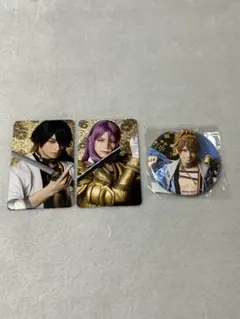 刀ミュ博覧会　ランダムフォトカード&缶バッジ　長曽祢・蜂須賀・浦島