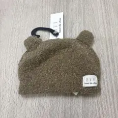 a.v.v bout de chou ベビー帽子 くま耳 ブラウン 38cm