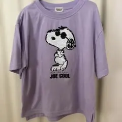 PEANUTS スヌーピー JOE COOL スパンコールTシャツ　130のサムネイル