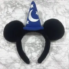 ディズニー　ミッキー　魔法使いの帽子 カチューシャ