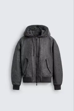 ZARA リバーシブルフェイクレザーボンバージャケットXXLサイズ