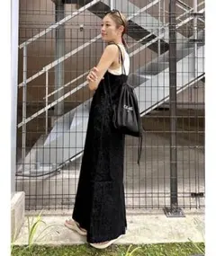 新品未使用　Ungrid ジャカードキャミワンピース