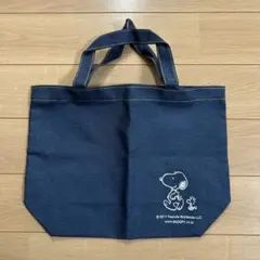スヌーピー / デニム風トートバッグ【新品】のサムネイル