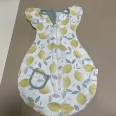 レモン柄スワドル スリーパー Sサイズ