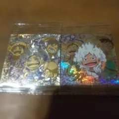 ワンピース 大海賊 シールウエハースLOG.14 USGR＋ ルフィ ギア5