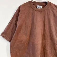 PRO CLUB 【XL】ヘビーウェイト Tシャツ ブラウン　厚手　春　夏