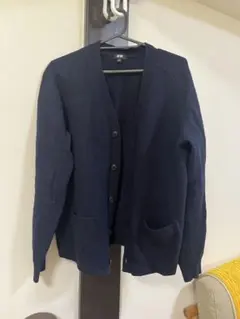 ユニクロ　カーディガン　L ウール