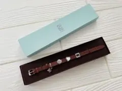 クリオブルー　レザーブレスレット