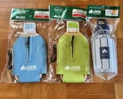 LOGOS ボトルホルダー 2点 & クリアボトル 1点 セットのサムネイル