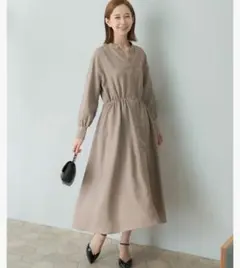お値下げ　アーバンリサーチロッソ　イージーケアシャツワンピース