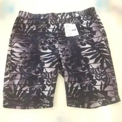新品 タグ付きFILA GOLF ハーフパンツ 花柄 メンズネービーのサムネイル