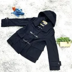 美品❗️【nano&co】ナノユニバース ダッフルコート (36) 黒