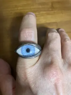 希少グレートフロッグ義眼リング SV925 希少グレートフロッグ義眼リング SV925目玉 - メルカリ