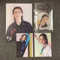 INI 松田迅 トレカ 缶バッジ ポストカード