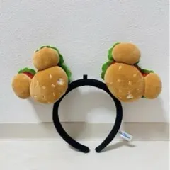 ディズニーハンバーグ型カチューシャ