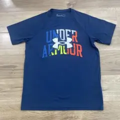 UNDER ARMOUR ネイビー Tシャツ YXL