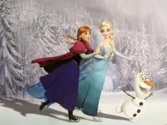 アナ雪★2016年★額絵シリーズ ディズニーキャラクターアートコレクション★