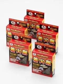 【５個】キャプテンスタッグFire Master 着火剤のサムネイル
