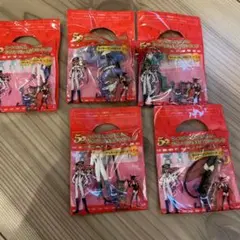 【未開封・全5種コンプ】タツノコフィギュアストラップ ヤッターマン 5点セットのサムネイル
