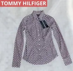 新品未使用☆トミーヒルフィガー スリムフィット 長袖シャツ