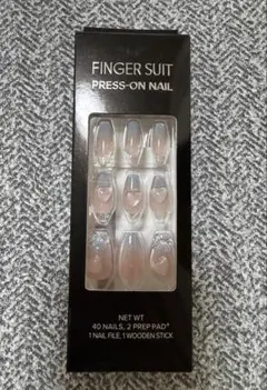 【未使用】FINGER SUIT プレスオンネイル　ネイルチップ