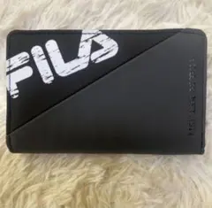 FILA 二つ折り財布 ブラック メンズのサムネイル